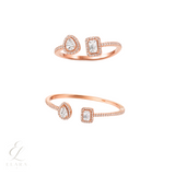 Messika | Moi Set Rose Gold Diamonds Jewelry – product image 1
