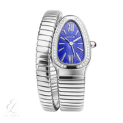 Bvlgari | Serpenti Tubogas Blue Dial Silver Steel Watch – product image 1