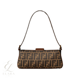 Fendi | Baguette Tobacco Bag – Brown – product image 3