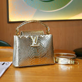 Louis Vuitton | Capucines Taurillon Bag – Silver – product image 4