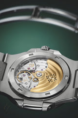Patek Philippe | Nautilus Green Dial Silver Tone Watch – product image 3