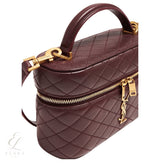 Saint Laurent | Gaby Vanity Rich Burgundy Color Bag – product image 3