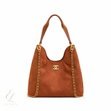 Chanel | City Zip Tote Signature Canvas Mahogany Bag – Brown – product image 1