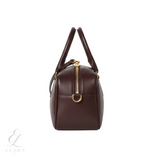 Miu Miu | Solitaire Shiny Leather Dark Bag – Brown – product image 3