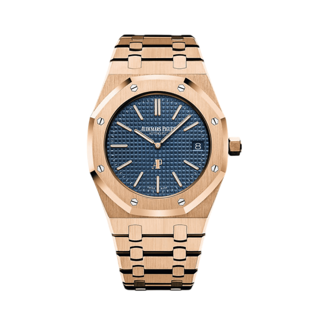 Audemars Piguet | Rose Gold Blue Dial Watch – product image 1