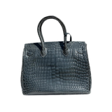 Hermès | Birkin 25 Black Matte Alligator Bag – product image 2