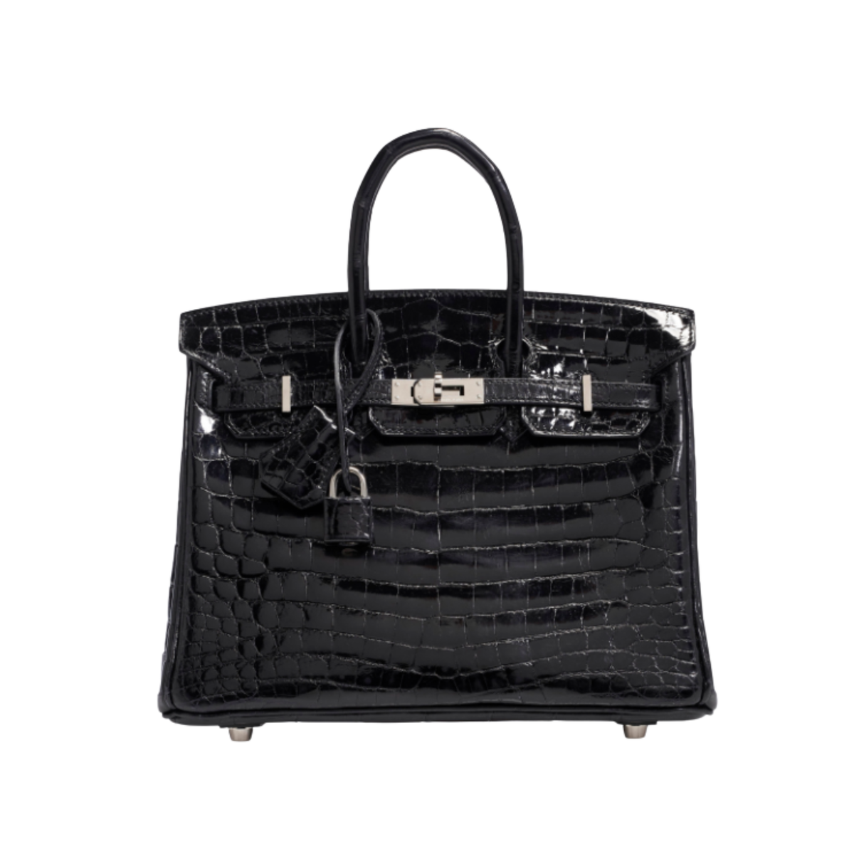 Hermès | Birkin 35 Crocodile Silver Lock Bag – product image 1
