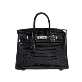 Hermès | Birkin 35 Crocodile Silver Lock Bag – product image 1