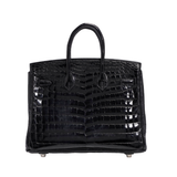 Hermès | Birkin 35 Crocodile Silver Lock Bag – product image 2