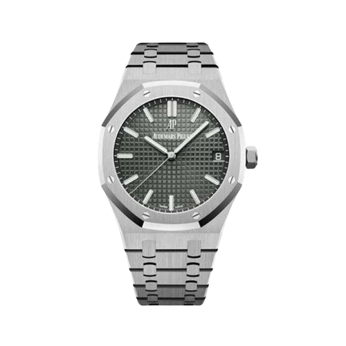 Audemars Piguet | Selfwinding Stainless Steel Green Dial Watch – product image 1