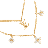 Louis Vuitton | Gold LV Floragram Necklace – product image 2