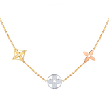 Louis Vuitton | Idylle Blossom Sautoir 3 Golds Diamonds Jewelry – product image 2