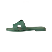 Hermès | Oran Slides – Green – product image 1