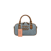 Miu Miu | Top-Handle Featuring Large Logo Bag – product image 1