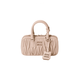 Miu Miu | Arcadie Matelassé Nappa Leather Mini Bag – Pink – product image 1