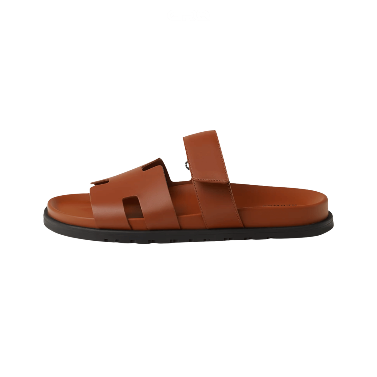 Hermès | Chypre Slides – Golden Brown – product image 1