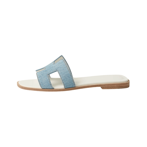 Hermès | Oran Slides – Light Blue
