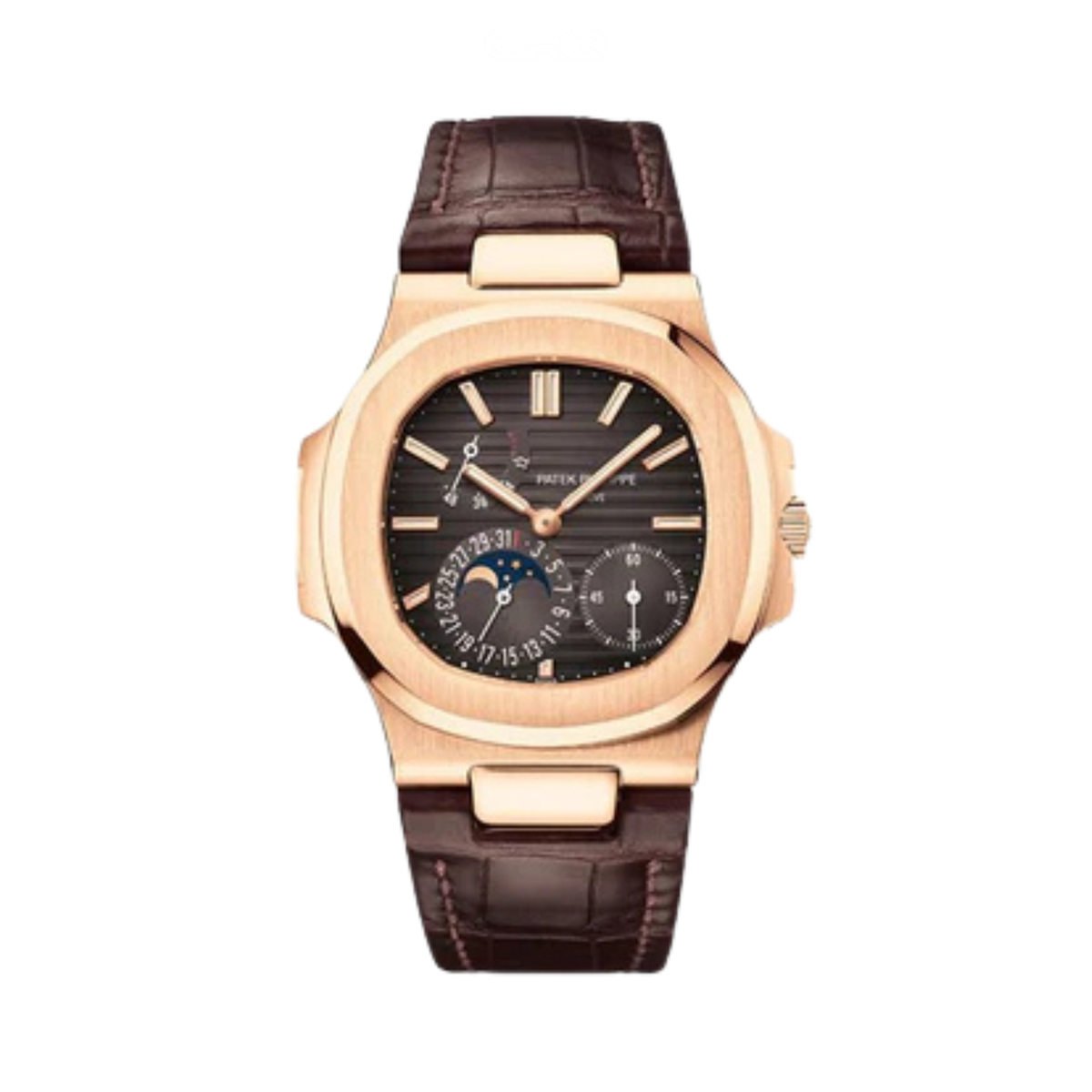 Patek Philippe | Nautilus Black Brown Dial Watch – product image 1