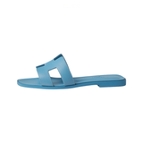 Hermès | Oran Slides – Turquoise – product image 1