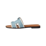 Hermès | Oran Slides – Bleu Clair – product image 1