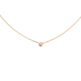 Cartier | d’Amour Pendant 18K-Gold Necklace Single Round Brilliant Cut-Diamond – product image 1