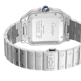 Cartier | Santos de Large Green Dial Stainless Steel Watch – product image 3