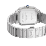 Cartier | Santos de Steel Blue Dial Watch – product image 2
