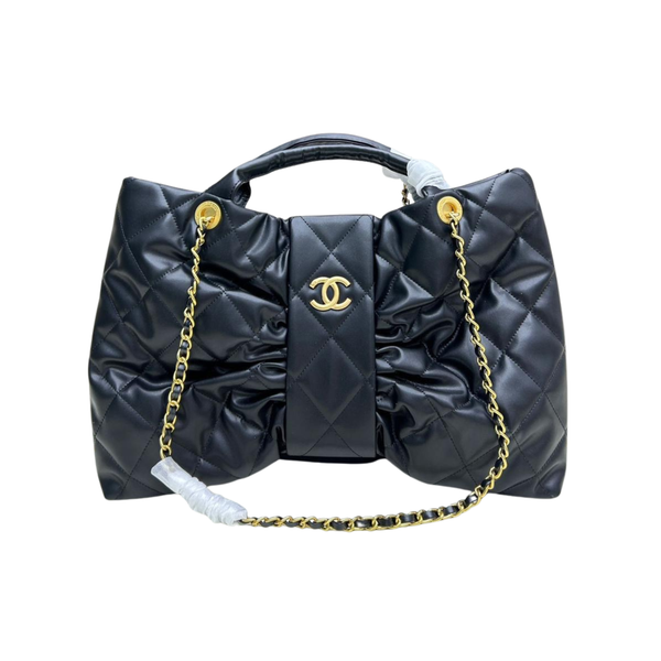 Chanel | Bow Black Lambskin Bag