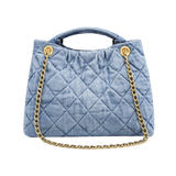 Chanel | Bow Blue Washed Denim Bag – product image 2