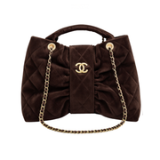 Chanel | Bow Dark Bag – Brown – product image 1