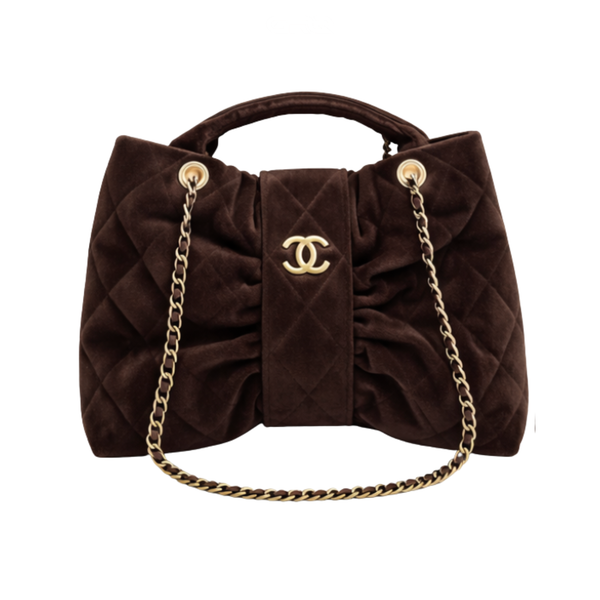 Chanel | Bow Dark Bag – Brown