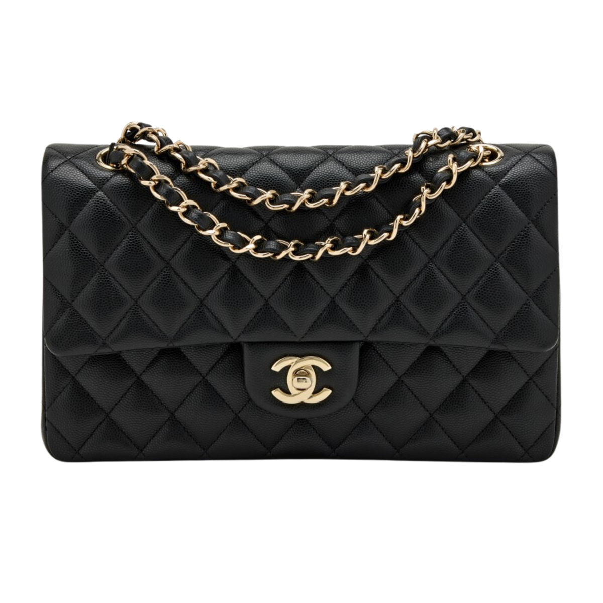 Chanel | Classic Flap Black Calfskin Bag – product image 1