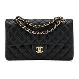 Chanel | Classic Flap Black Calfskin Bag – product image 1