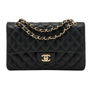 Chanel | Classic Flap Black Calfskin Bag – product image 1