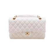 Chanel | Classic Flap Bag – White – product image 1