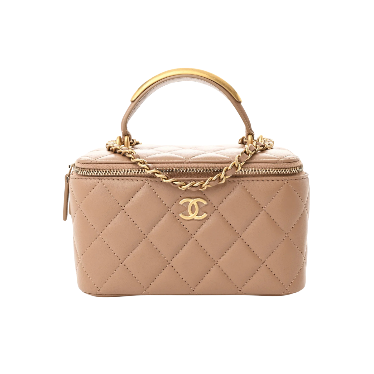 Chanel | Small Vanity Case Chain Bag – Beige – product image 1