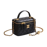 Chanel | Small Vanity Case Chain Bag – Black – product image 1
