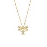Chanel | Bow CC Logo Crystal Set Jewelry – product image 1