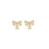 Chanel | Bow CC Logo Crystal Set Jewelry – product image 2