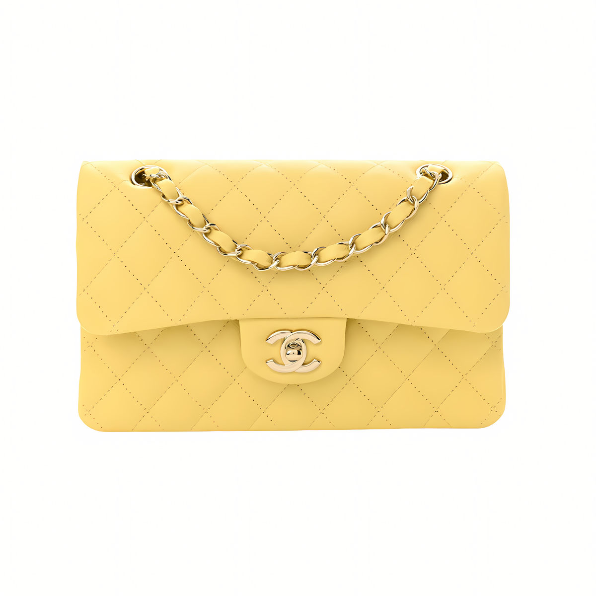 Chanel | Classic Double Flap 20S Bag – Yellow – product image 1