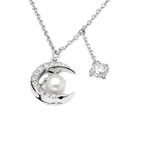 Chanel | Comète Geode Pendant Necklace White Diamond