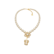 Chanel | Brooch Crystal Lettering CC Logo – product image 1