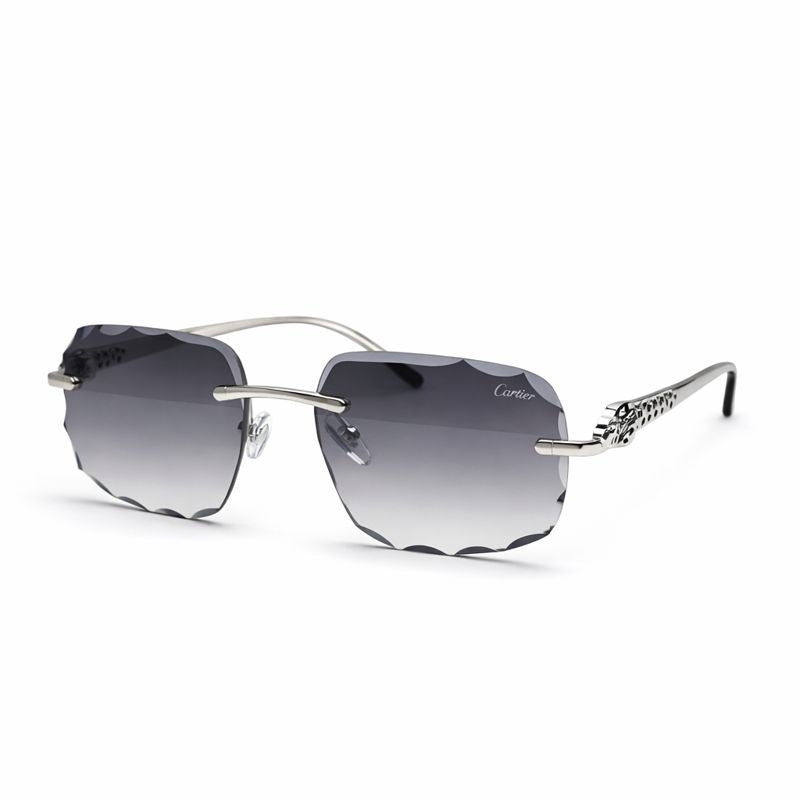 Cartier | Chic Black Aviator Sunglasses – product image 1