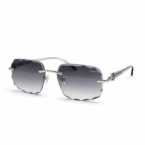 Cartier | Chic Black Aviator Sunglasses – product image 1