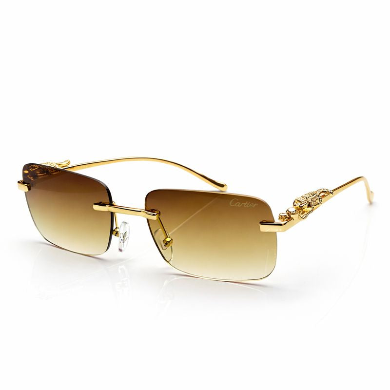 Cartier | Oversized Black Lens Sunglasses – product image 1