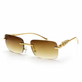 Cartier | Oversized Black Lens Sunglasses – product image 1