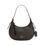 Coach | Kleo Hobo Signature Canvas Chestnut Bag – Beige – product image 1