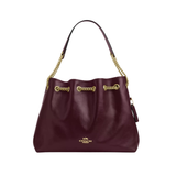 Coach | Quilted Leather Chain Bucket Red Gold-Tone Bag – Gold Tone – product image 1