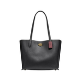 Coach | Willow Tote Polished Pebble Bag – Black – product image 1