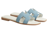 Hermès | Oran Slides – Light Blue – product image 2